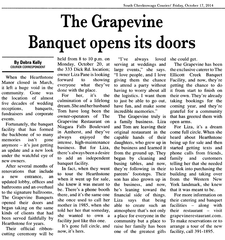 South Cheektowaga Courier