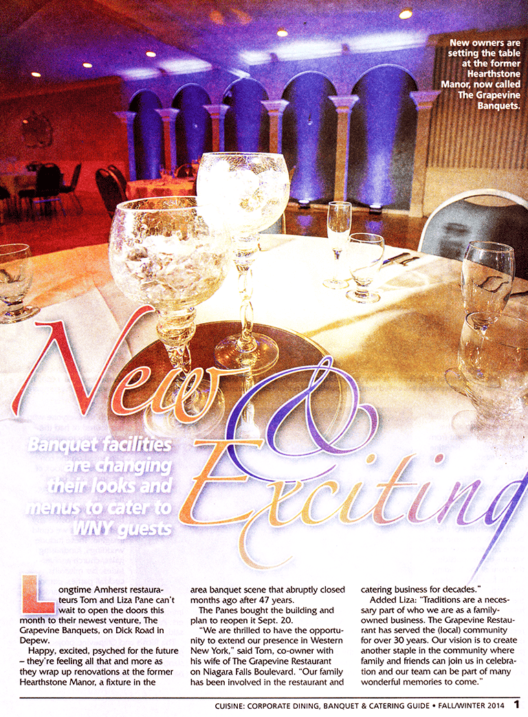 Cuisine: Corporate Dining, Banquet & Catering Guide
